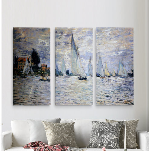 Vault W Artwork Claude 3 Piece Painting on Canvas & Reviews